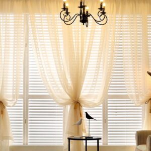 Organza Window Curtains