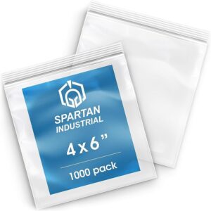 Ziplock Poly Bags (4" x 6")